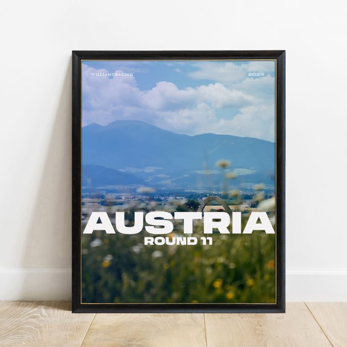 Austria 2024 Williams F1 Poster