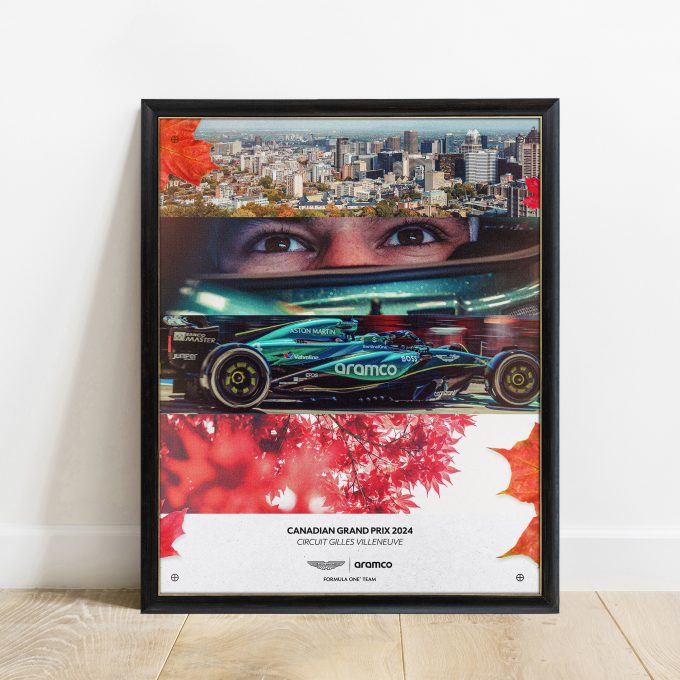 Canada 2024 Aston Martin F1 Poster