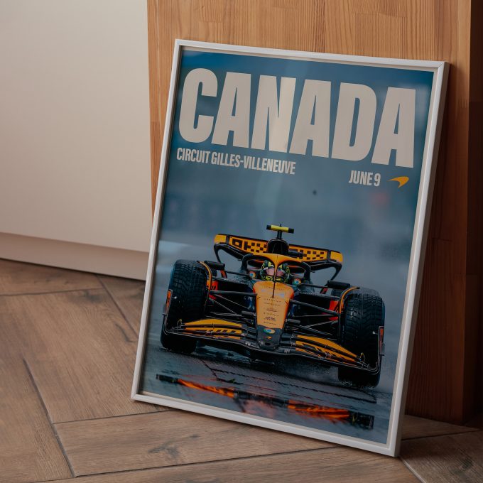 Canada 2024 McLaren F1 Poster