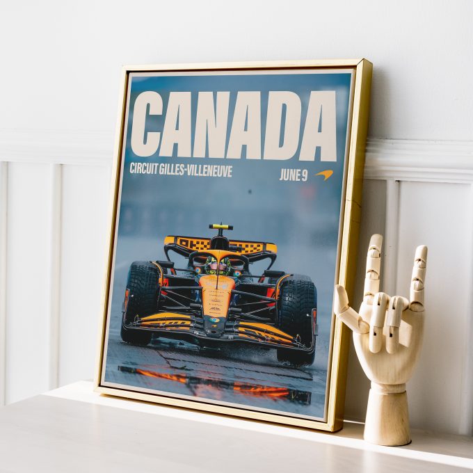 Canada 2024 McLaren F1 Poster