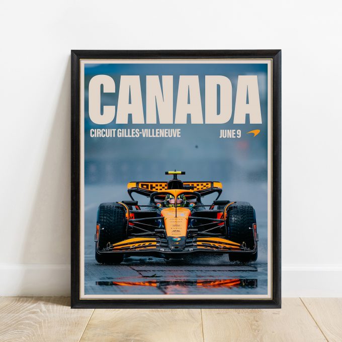 Canada 2024 McLaren F1 Poster