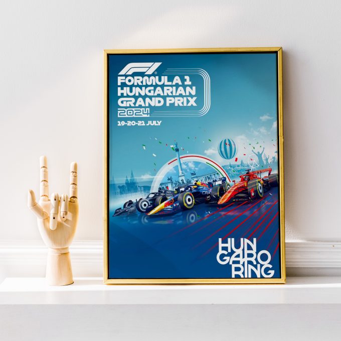 Official Hungary 2024 Grand Prix Poster