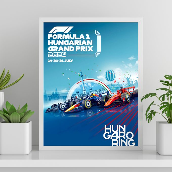 Official Hungary 2024 Grand Prix Poster