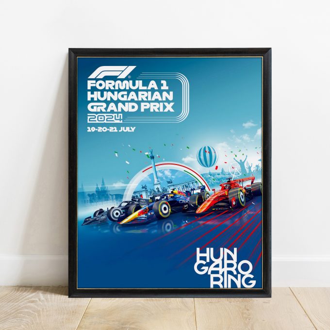 Official Hungary 2024 Grand Prix Poster