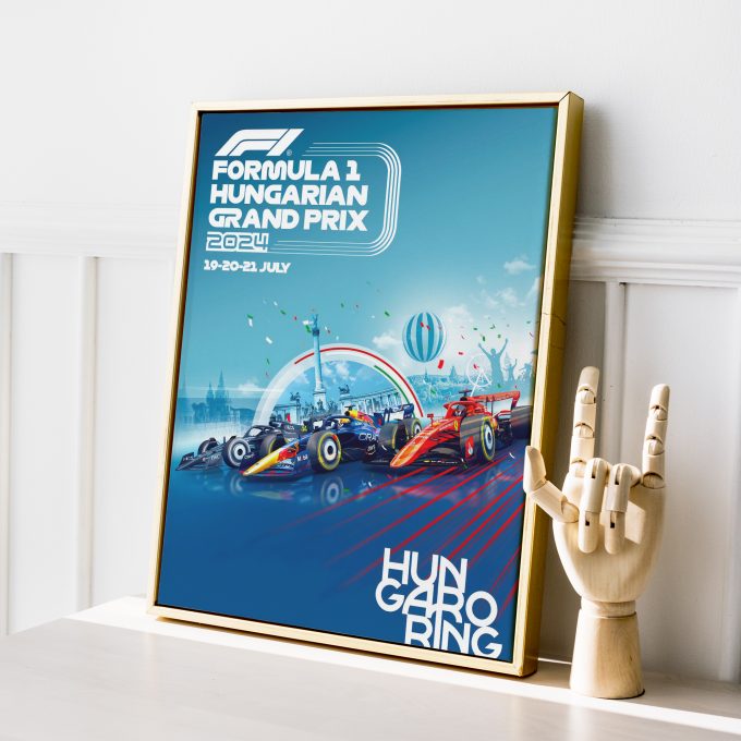 Official Hungary 2024 Grand Prix Poster