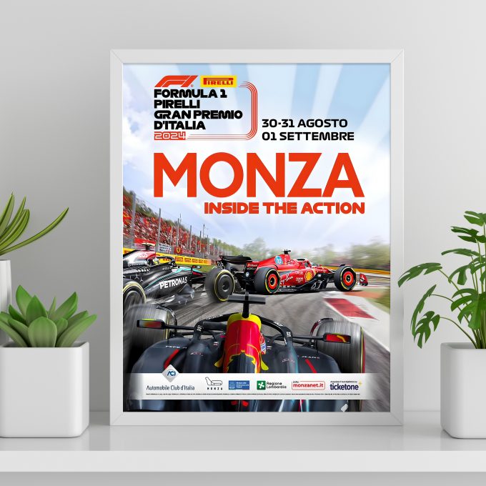 Official Italy 2024 Grand Prix Poster