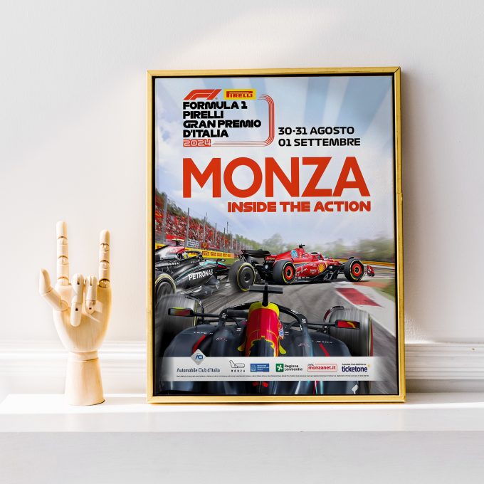 Official Italy 2024 Grand Prix Poster