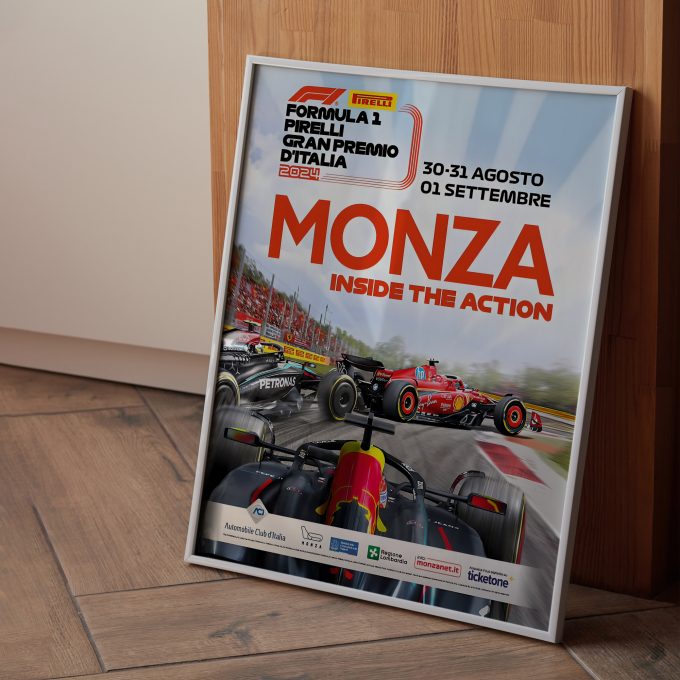 Official Italy 2024 Grand Prix Poster