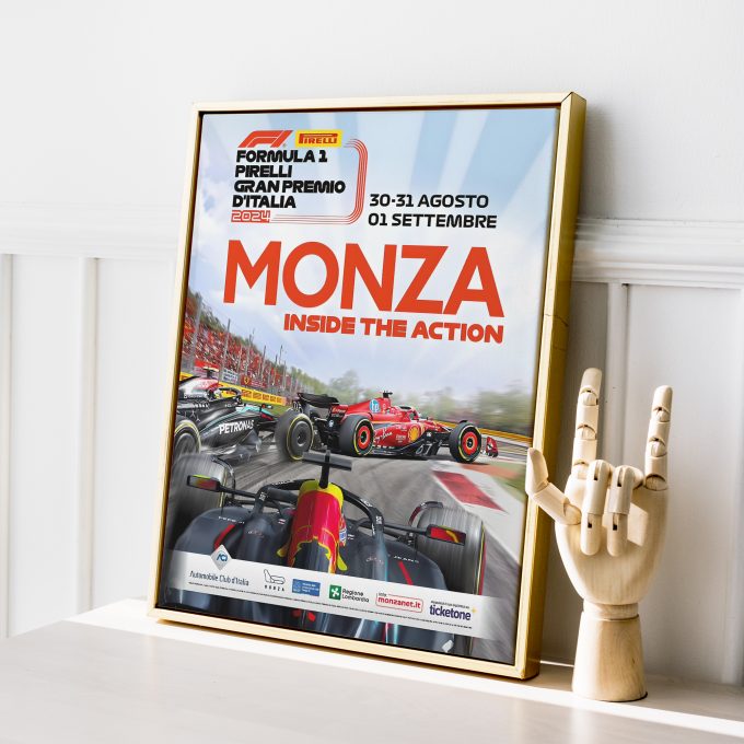 Official Italy 2024 Grand Prix Poster