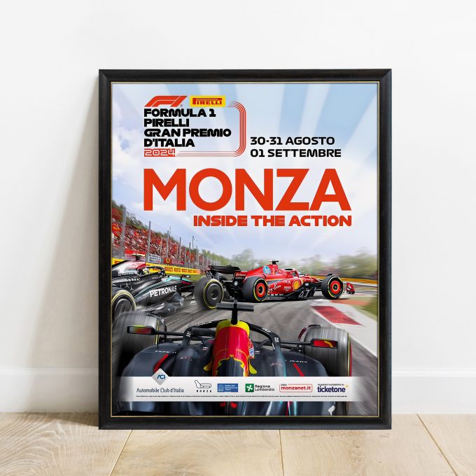 Official Italy 2024 Grand Prix Poster